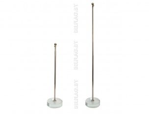 Флагшток настольный телескоп., высотой до 49 см, основа-стекло 7*2 см Флагшток настольный телескоп., высотой до 49 см, основа-стекло 7*2 см