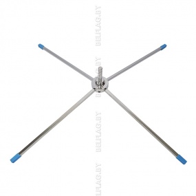 Крестообразное основание 94 см для флагштока виндер с мешком для воды, вид крупным планом